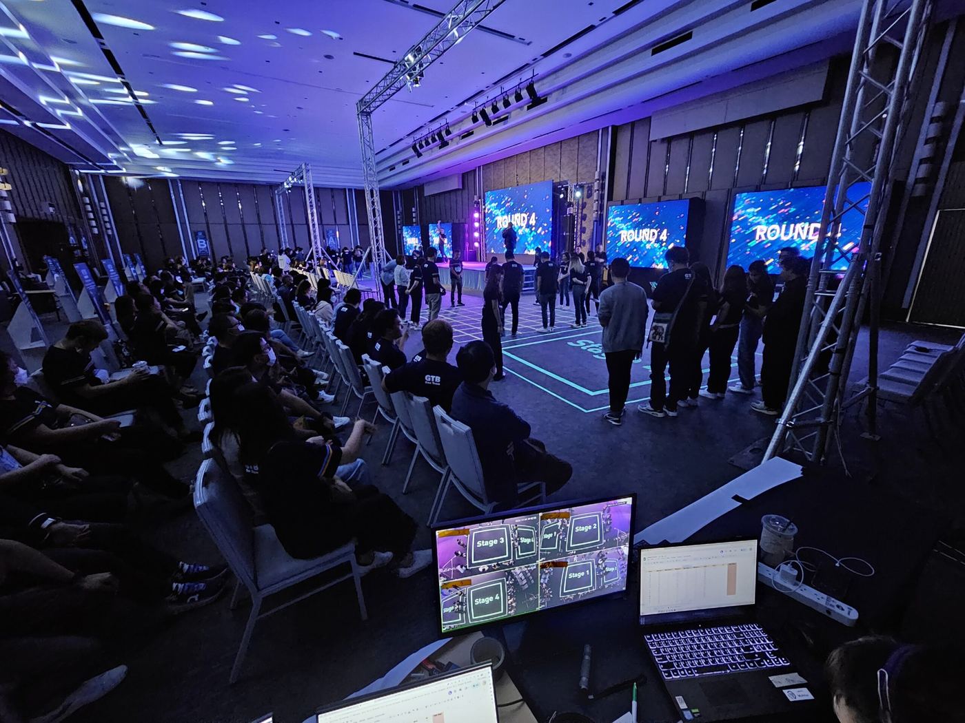 KTB Touch Floor เกมพื้นสัมผัสในงานอีเวนต์